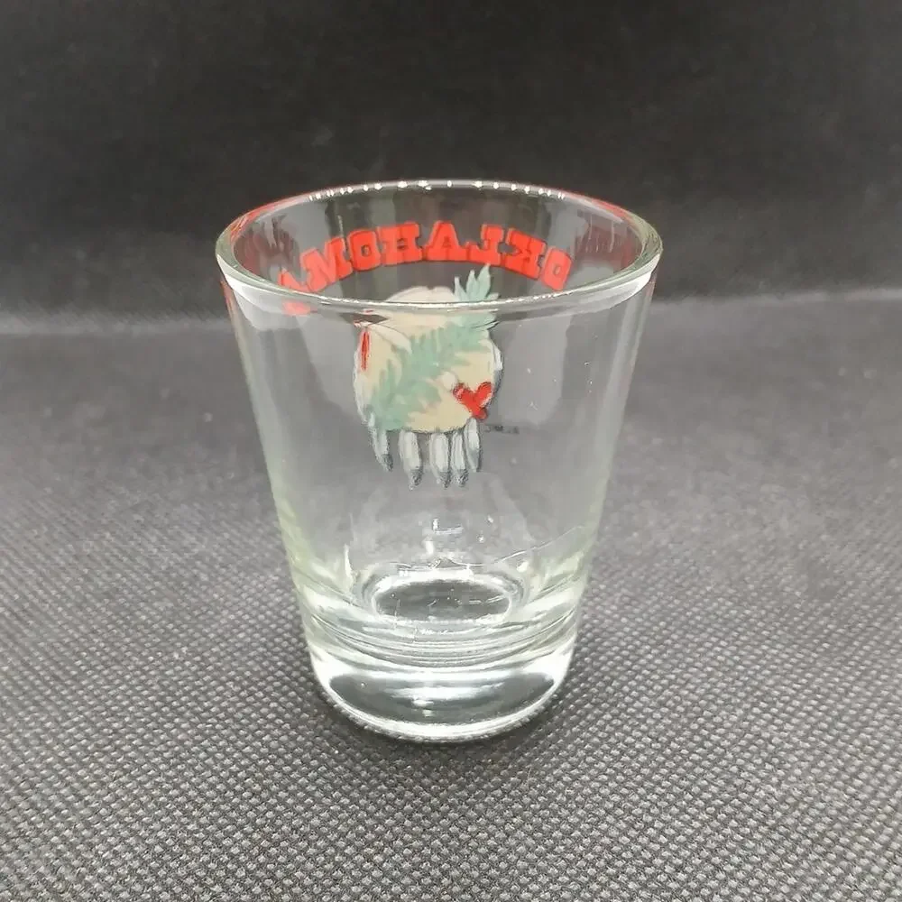 Vintage Oklahoma Shot Glass - Picture 2 of 4